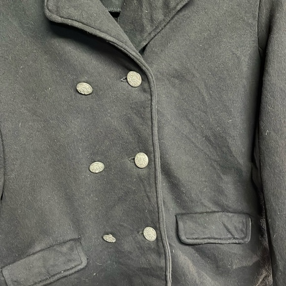 Gap Double Breasted Black Jacket - Picture 4 of 12